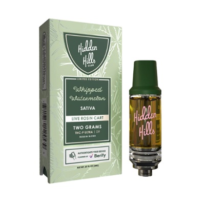 Hidden Hills THCP Live Rosin Vape Cartridge AU